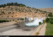 رهاسازی حق‌آبه  تالاب بختگان از سد درودزن
