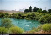 رهاسازی حق‌آبه  تالاب بختگان از سد درودزن