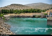 رهاسازی حق‌آبه  تالاب بختگان از سد درودزن