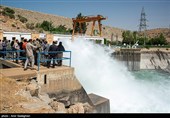 رهاسازی حق‌آبه  تالاب بختگان از سد درودزن
