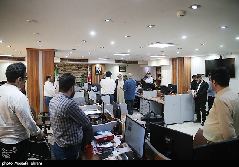 حضور حجت الاسلام علی سعیدی در خبرگزاری تسنیم