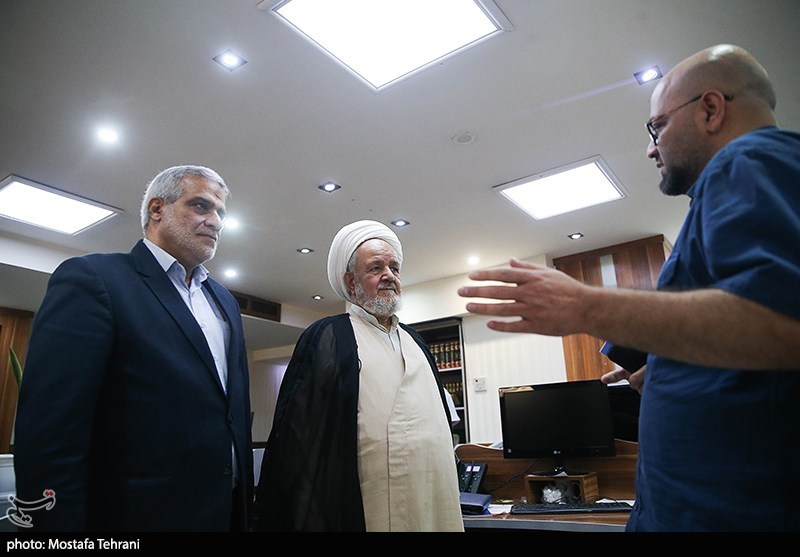 حضور حجت الاسلام علی سعیدی در خبرگزاری تسنیم