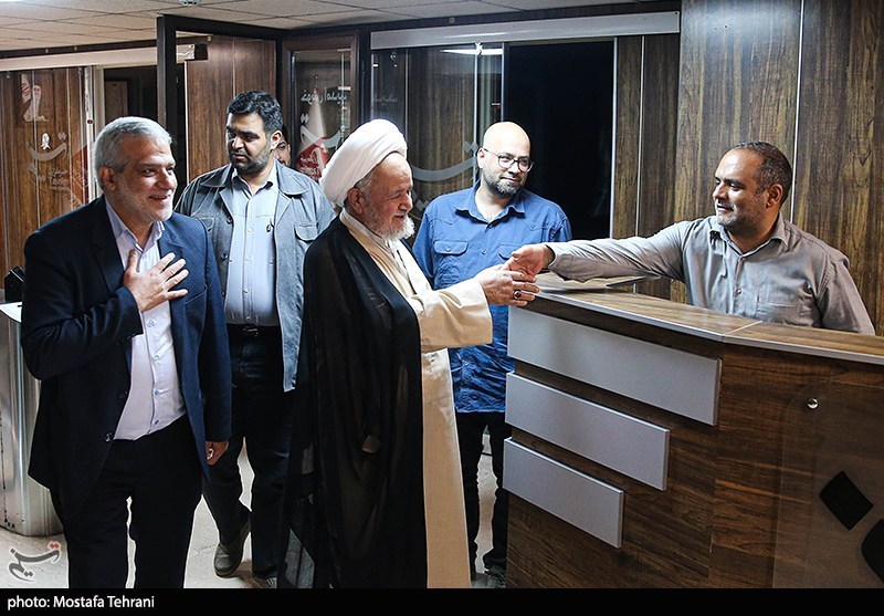 حضور حجت الاسلام علی سعیدی در خبرگزاری تسنیم