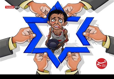 Карикатура/ Палестинские дети на празднике Курбан-байрам