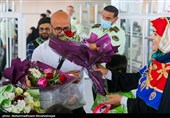 ورود اولین پرواز بازگشت حجاج به فرودگاه امام خمینی (ره)