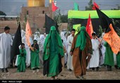 بازسازی واقعه غدیر در روستای ده زیار کرمان