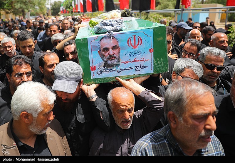 تشییع شهدا , سپاه پاسداران | سپاه , سازمان اطلاعات سپاه پاسداران انقلاب اسلامی , ستاد کل نیروهای مسلح جمهوری اسلامی ایران , 