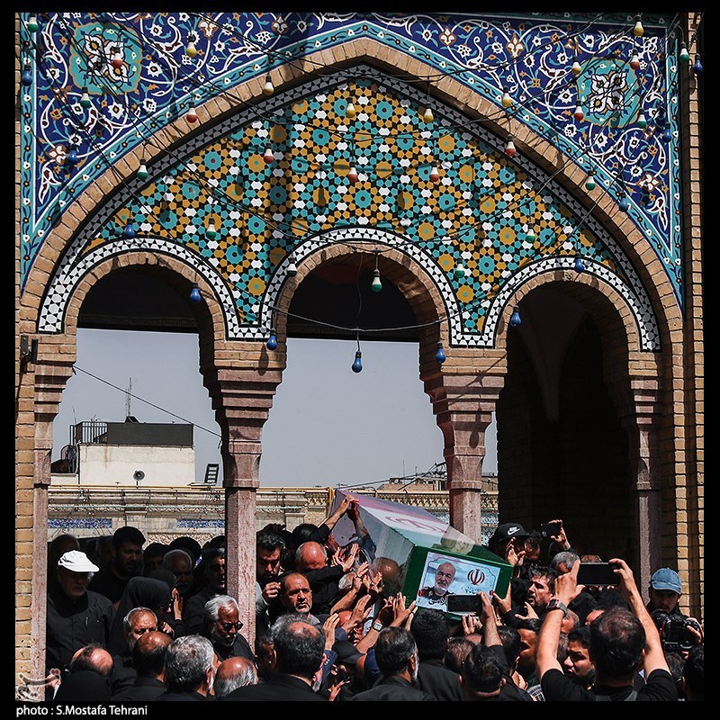 نوای سینه زنی کاروان خوزستان در حریم حضرت عبدالعظیم