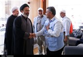 دیدار صمیمی سرپرست حجاج ایرانی با زائران کشورمان