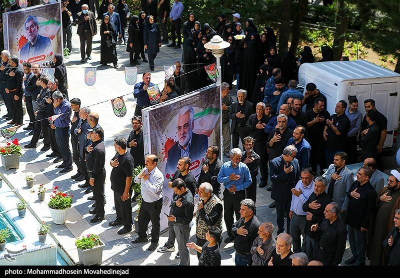 مراسم گرامیداشت دانشمندان هسته‌ای در دانشگاه شهید بهشتی