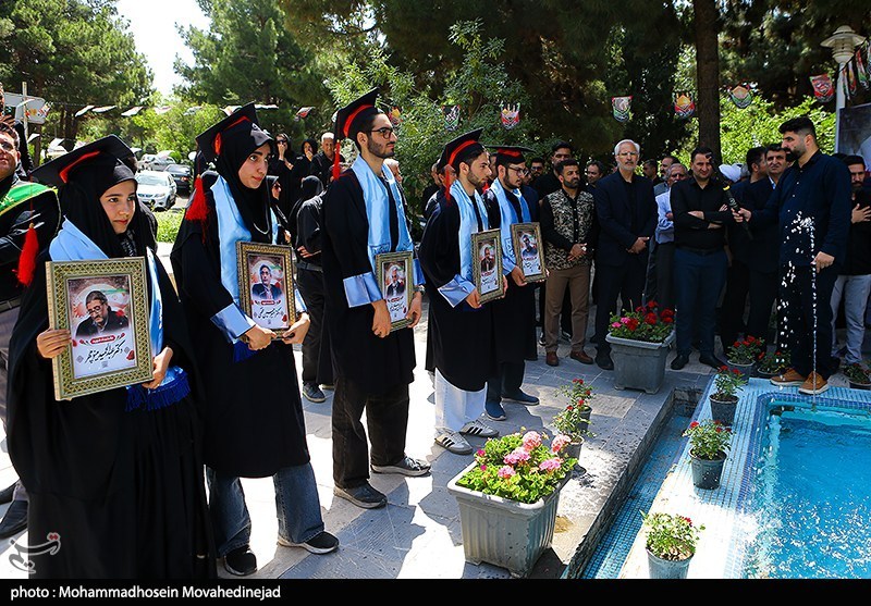 مراسم گرامیداشت دانشمندان هسته‌ای در دانشگاه شهید بهشتی