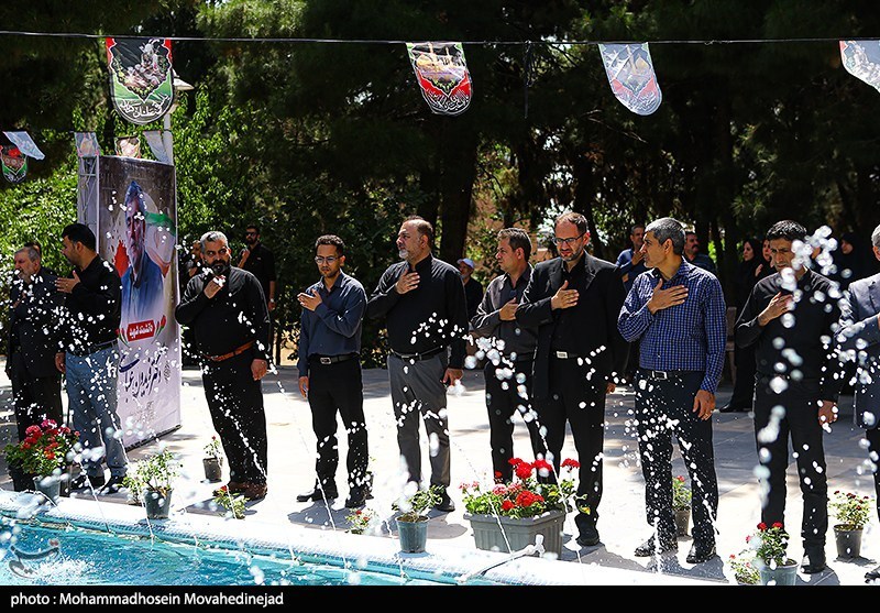 مراسم گرامیداشت دانشمندان هسته‌ای در دانشگاه شهید بهشتی