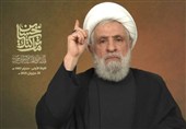 پیام شیخ نعیم قاسم برای پیشاهنگان امام مهدی (عج)؛ شما خط ولایت را به رهبری امام خامنه‌ای دنبال می‌کنید