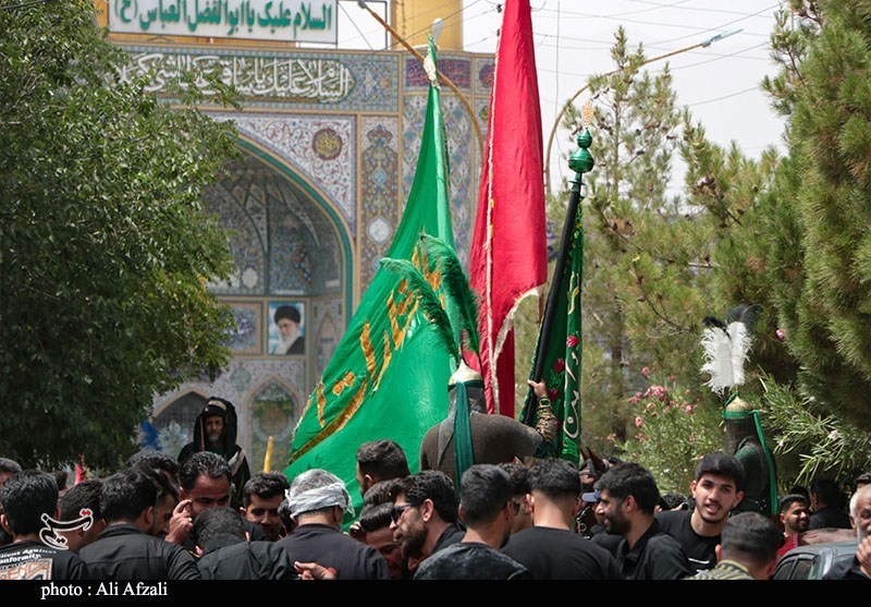 امام حسین (ع) , حضرت عباس (ع) , تعزیه , تاسوعا , عزاداری , استان کرمان , 