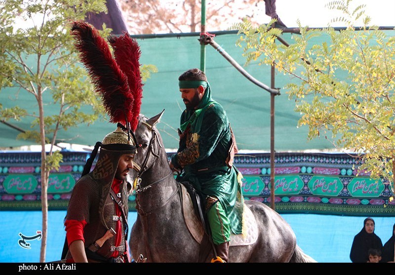 امام حسین (ع) , حضرت عباس (ع) , تعزیه , تاسوعا , عزاداری , استان کرمان , 