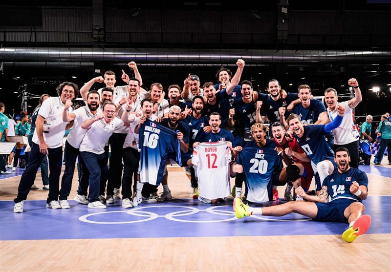 والیبال , المپیک , المپیک 2024 پاریس , تیم ملی والیبال فرانسه ,