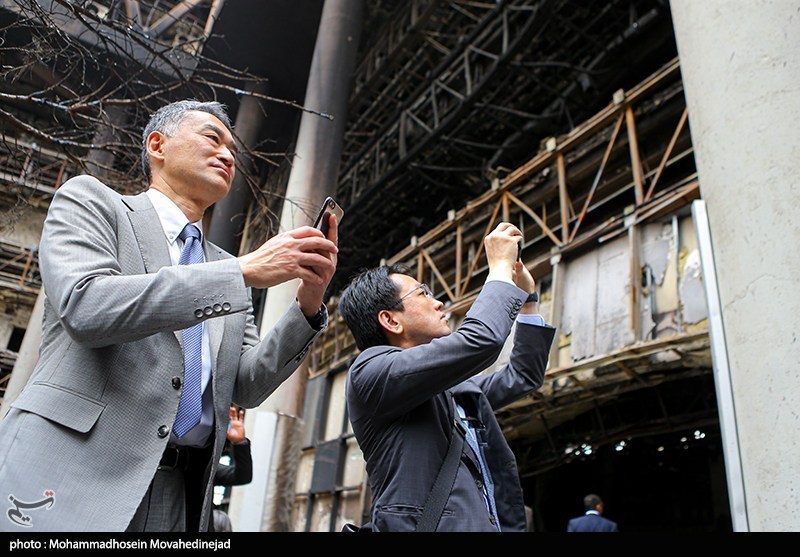 بازدید سفرای28 کشور از ساختمان شیشه ای صداوسیما
