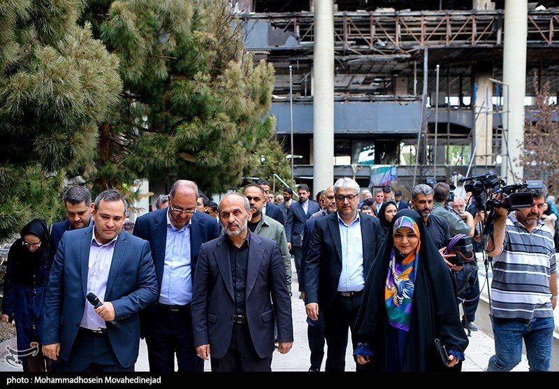 بازدید سفرای28 کشور از ساختمان شیشه ای صداوسیما