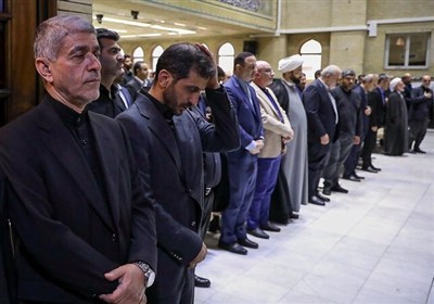 مراسم یادبود حسین طیب‌نیا با حضور دولتمردان برگزار شد