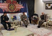 سردار رادان با خانواده شهید طهرانچی دیدار کرد