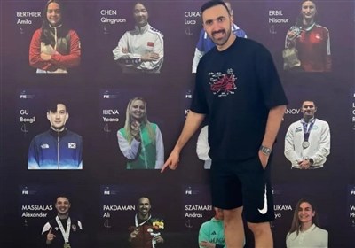 پاکدامن نامزد عضویت در کمیته ورزشکاران فدراسیون جهانی شمشیربازی شد