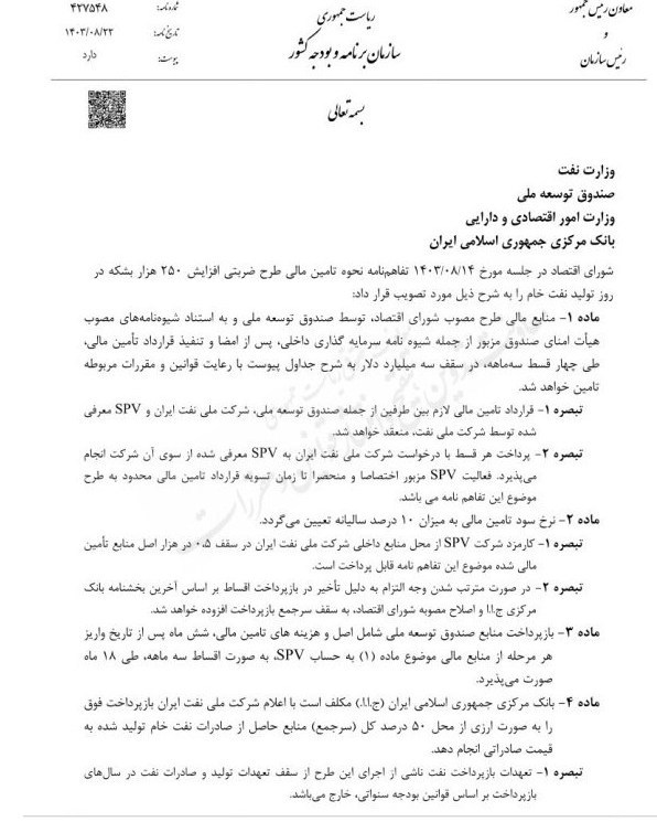 واحد‌های تولیدی , صنعت نفت , 