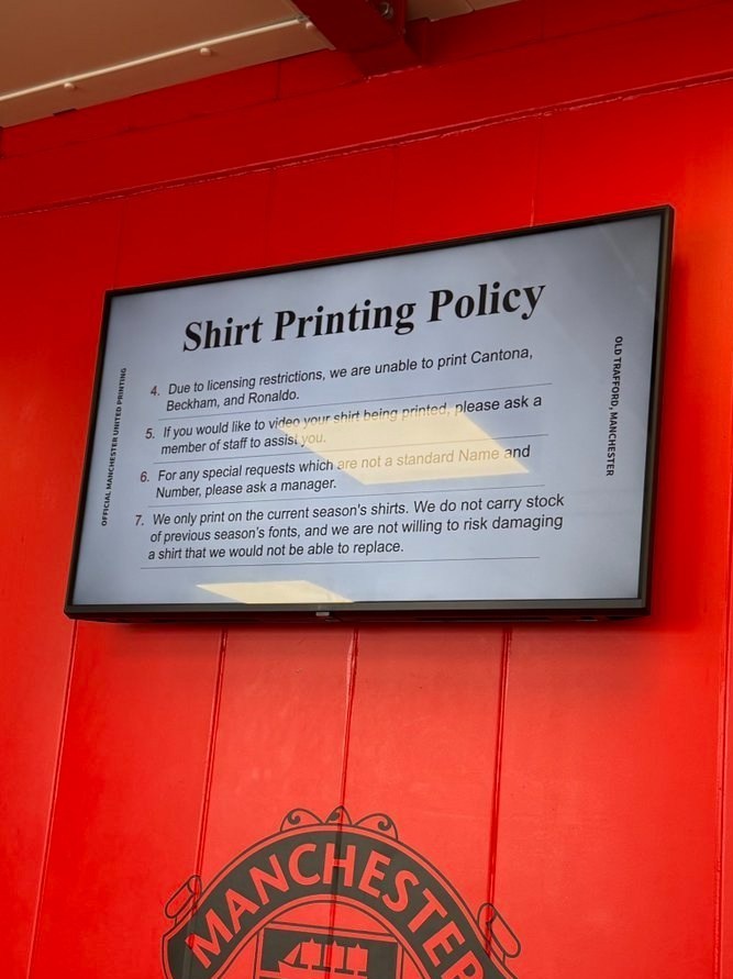 تیم فوتبال منچستریونایتد انگلیس , 