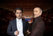 کنسرت خواننده ایرانی در کنار رهبر نامدار فرانسوی