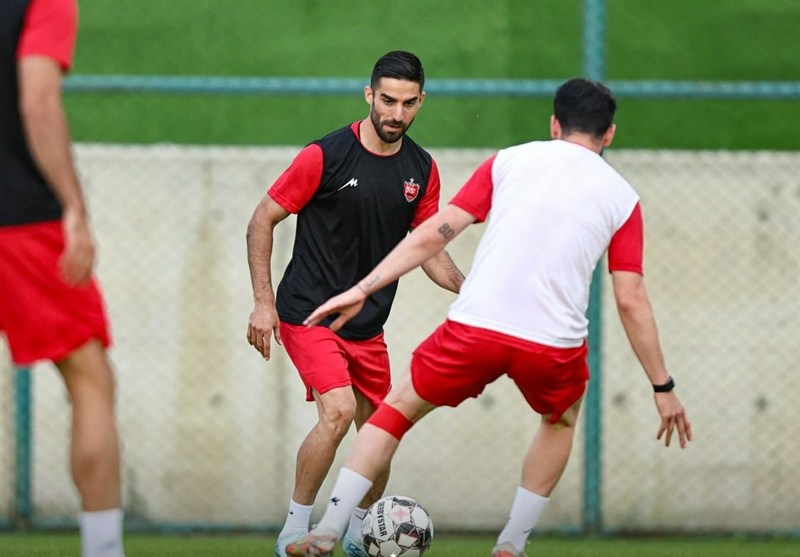 صادقی به تمرین پرسپولیس بازگشت/ رفیعی و محمدی همچنان غایب