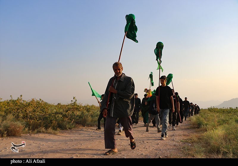 امام حسین (ع) , کربلا , عزاداری , تعزیه , پیاده روی اربعین , اربعین , استان کرمان , هیئت , 
