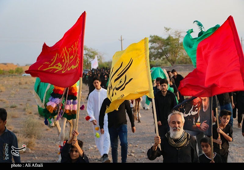 امام حسین (ع) , کربلا , عزاداری , تعزیه , پیاده روی اربعین , اربعین , استان کرمان , هیئت , 
