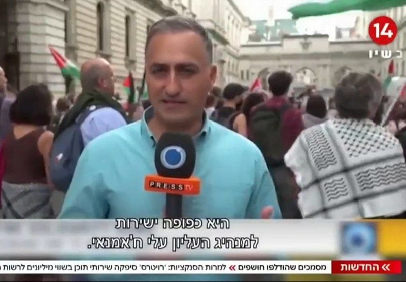 وقتی شبکه 14 اسرائیل نگرانِ «پرس‌تی‌وی» می‌شود!