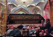 حال و هوای اربعینی حرم مطهر حضرت علی علیه السلام