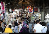 بازار تهران در روز تعطیلی پایتخت
