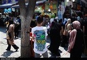 بازار تهران در روز تعطیلی پایتخت
