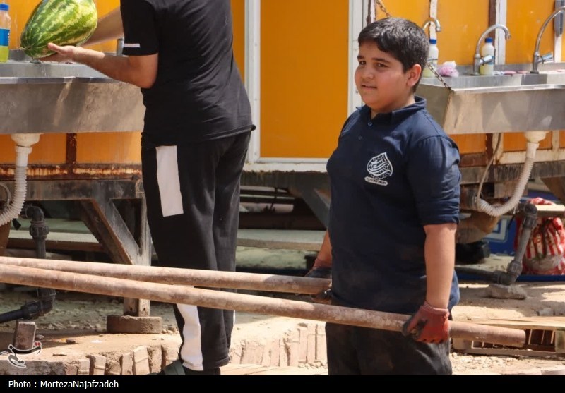 موکب تسنیم , کاشان , اربعین , اربعین 1404 , کربلا , 