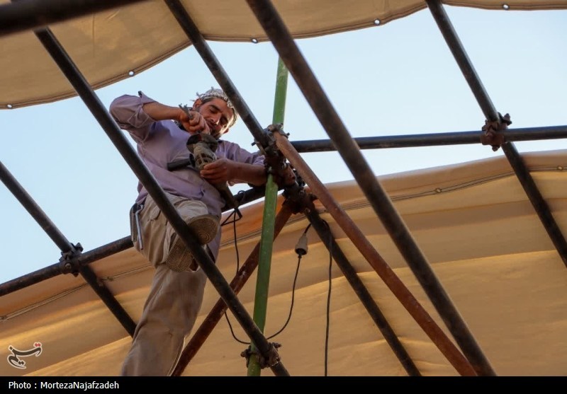 موکب تسنیم , کاشان , اربعین , اربعین 1404 , کربلا , 