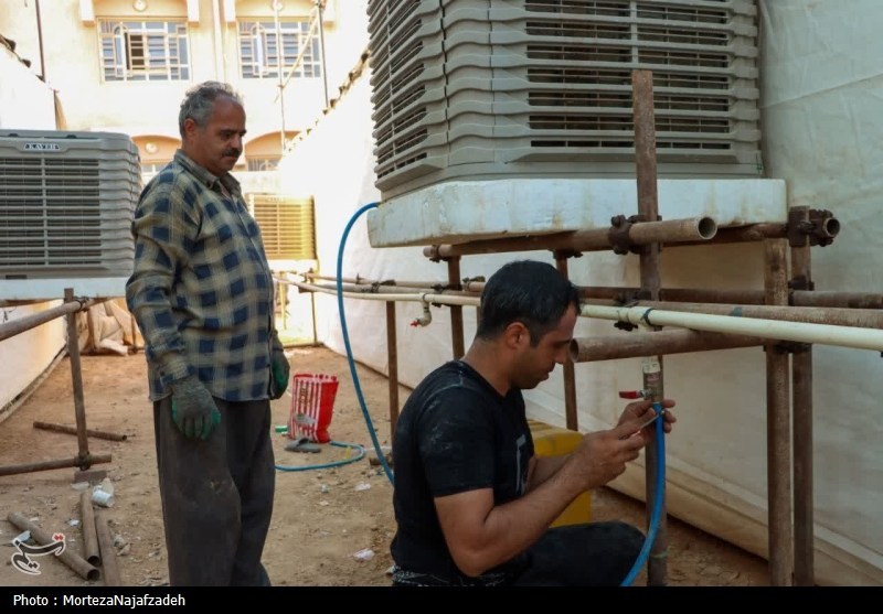 موکب تسنیم , کاشان , اربعین , اربعین 1404 , کربلا , 