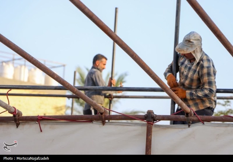 موکب تسنیم , کاشان , اربعین , اربعین 1404 , کربلا , 