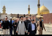 بازدید میدانی مسئولان حج و زیارت از خدمات به زائران در شهر مقدس سامرا