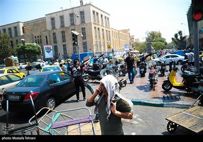 بازار تهران در روز تعطیلی پایتخت