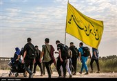 پیاده روی زائرین اربعین حسینی از طریق العلما