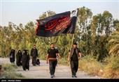 پیاده روی زائرین اربعین حسینی از طریق العلما