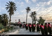 پیاده روی زائرین اربعین حسینی از طریق العلما