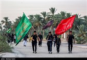 پیاده روی زائرین اربعین حسینی از طریق العلما
