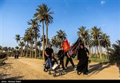 پیاده روی زائرین اربعین حسینی از طریق العلما