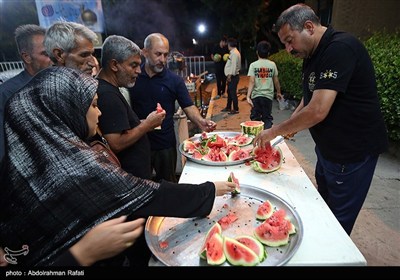 موکبهای پذیرایی از زوار اربعین حسینی در همدان