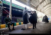 عبور زائران اربعین حسینی از مرز خسروی