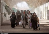 عبور زائران اربعین حسینی از مرز خسروی