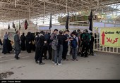 عبور زائران اربعین حسینی از مرز خسروی